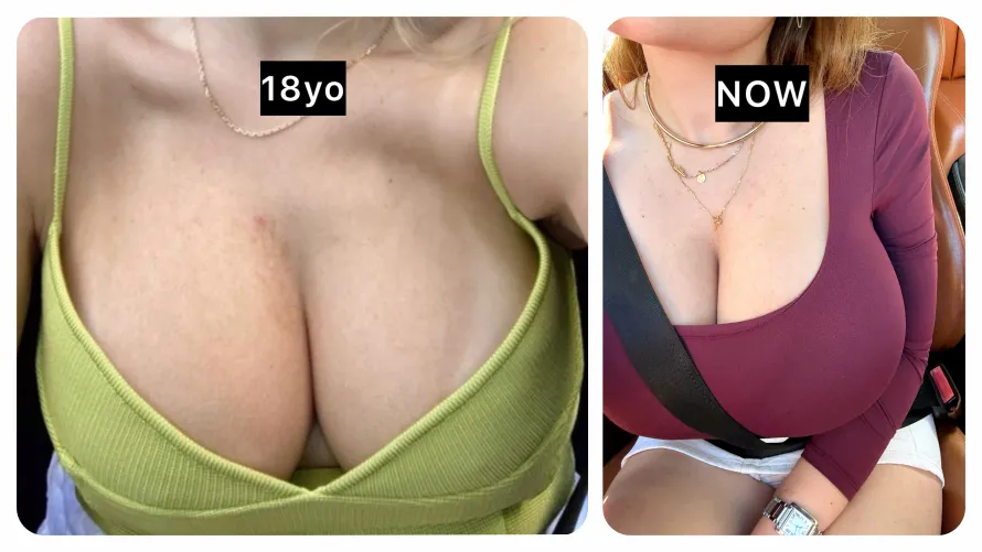 They were big…now they’re INSANELY HUGE!