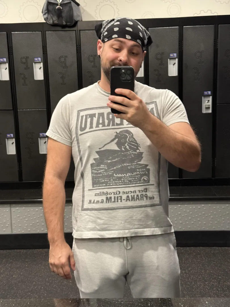 Think I’ll get enough looks at the gym?