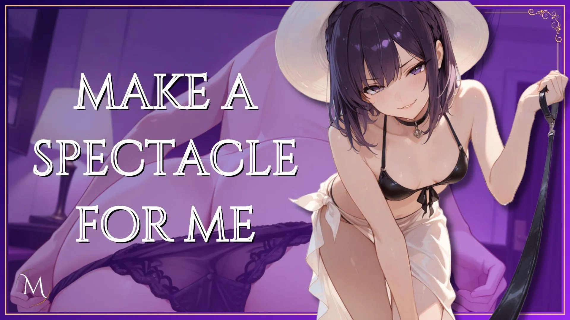 Victoria turns a cruise in a treasure hunt for her pet - Femdom Humiliation JOI