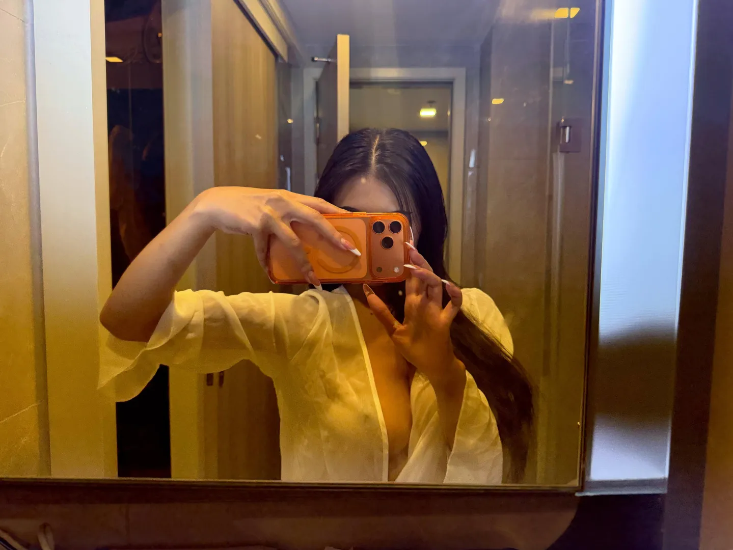 You’d get lost tracing every line on her back