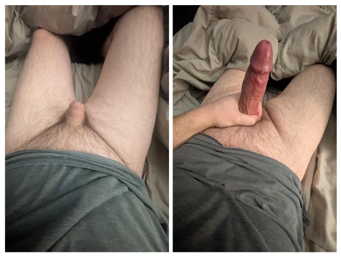 After you feel it grow in your mouth, what's next?