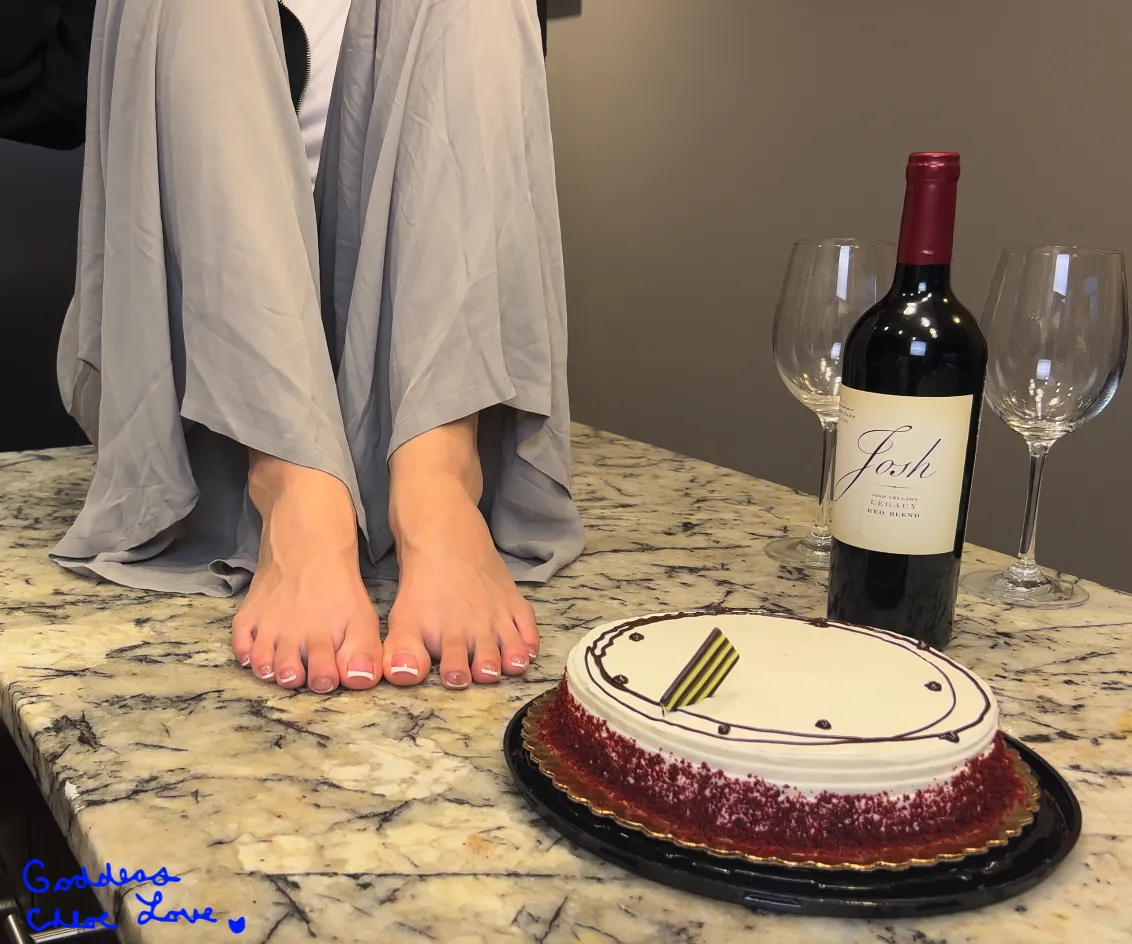 Come celebrate with my feet