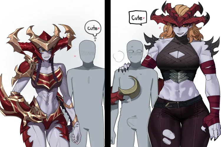 Cute Shyvana (ratatatat74)