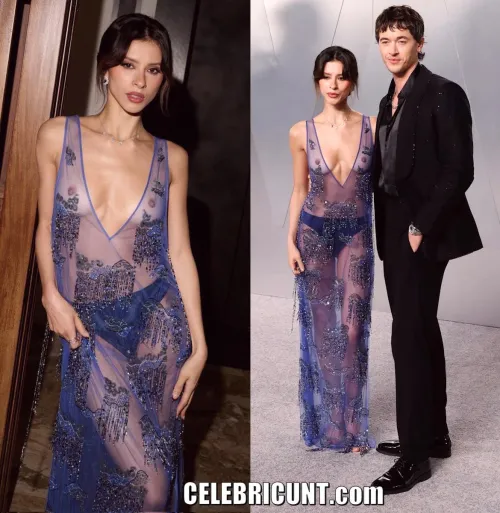 Daniela Norman Tits In Sheer 'Naked Dress'