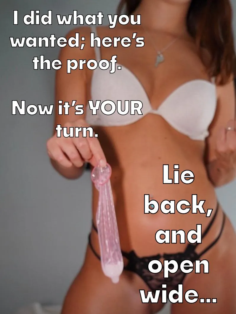 Do as you’re told, cucky.