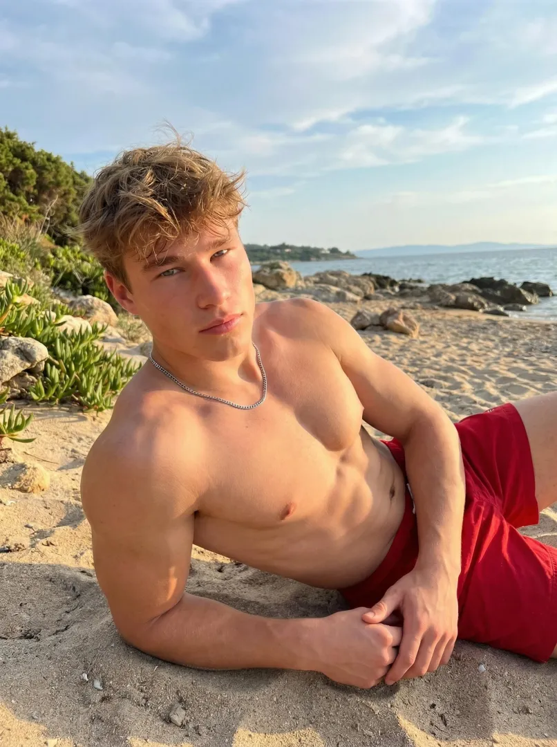 flexing a little,staring alot?