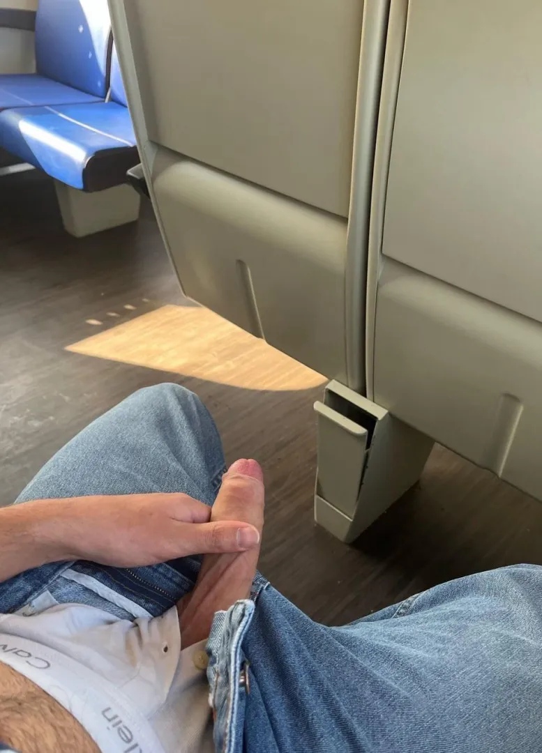 Got hard on public transport.