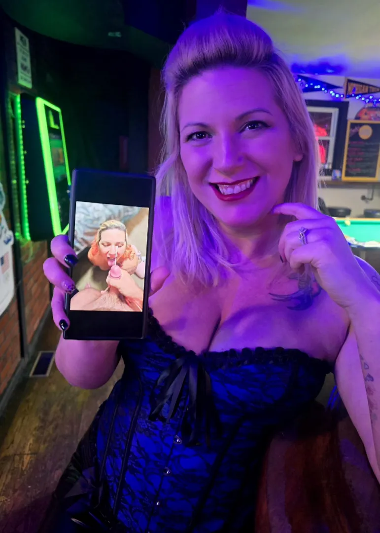 He asked what I wanted to drink!