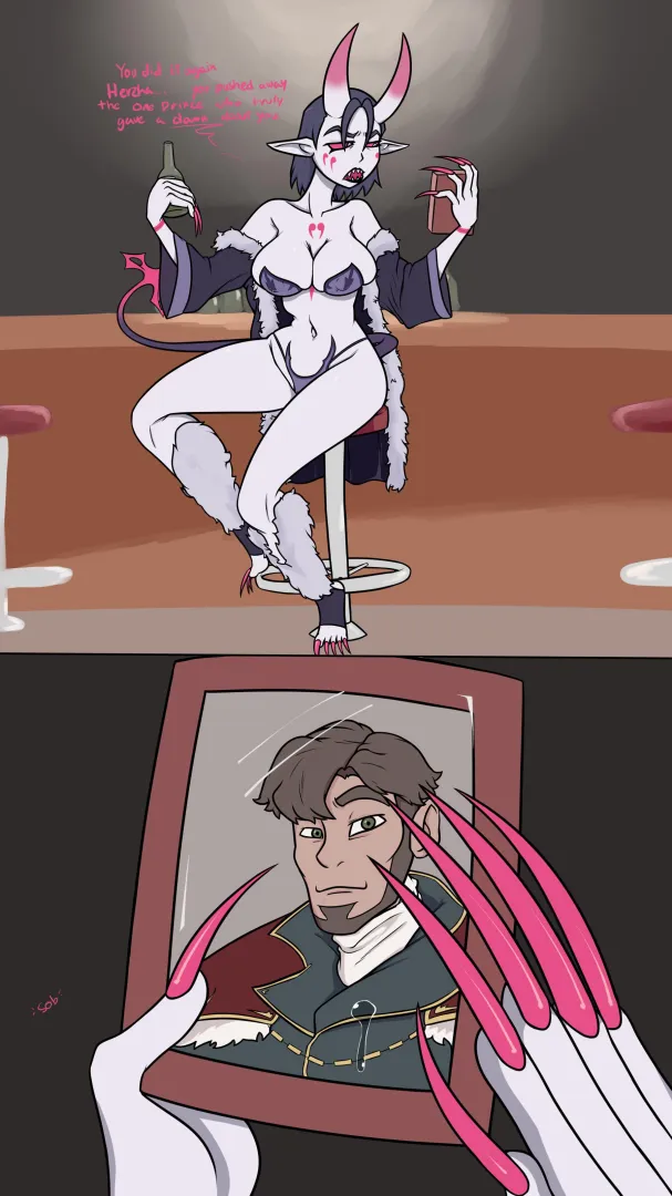 Herzha only wanted to Smile. (JohnTerrible)