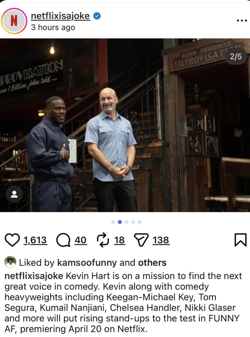 “Hey we heard you guys like kill tony, so we made a kill tony with old millionaires that are completely unrelatable and make shitty movies”