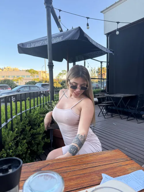 I love going for walks in sundresses