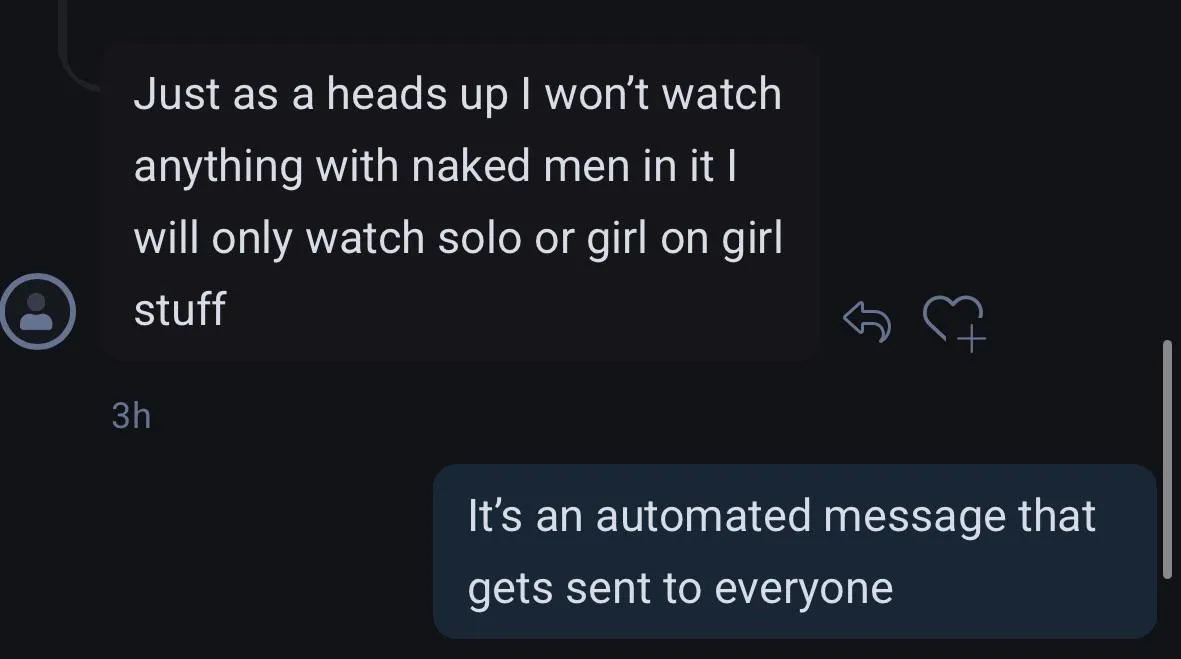 Idk why this irritated me but like. Thanks for the announcement man