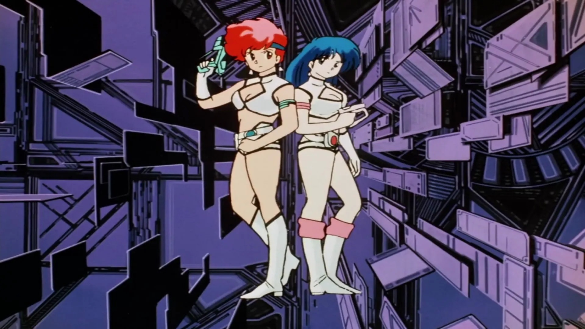 Kei and Yuri (Dirty Pair) [1920x1080]