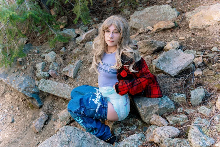 Let's climb rocks and do diaper changes