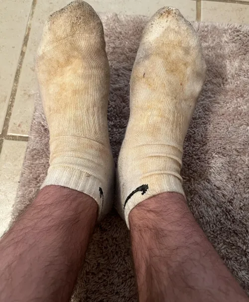 Love my cum socks.