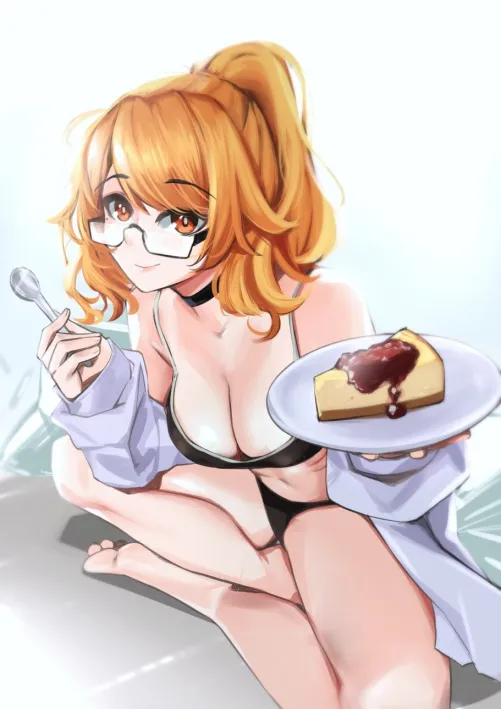 [Mako Fukasame] got some cake for you (Pupi)