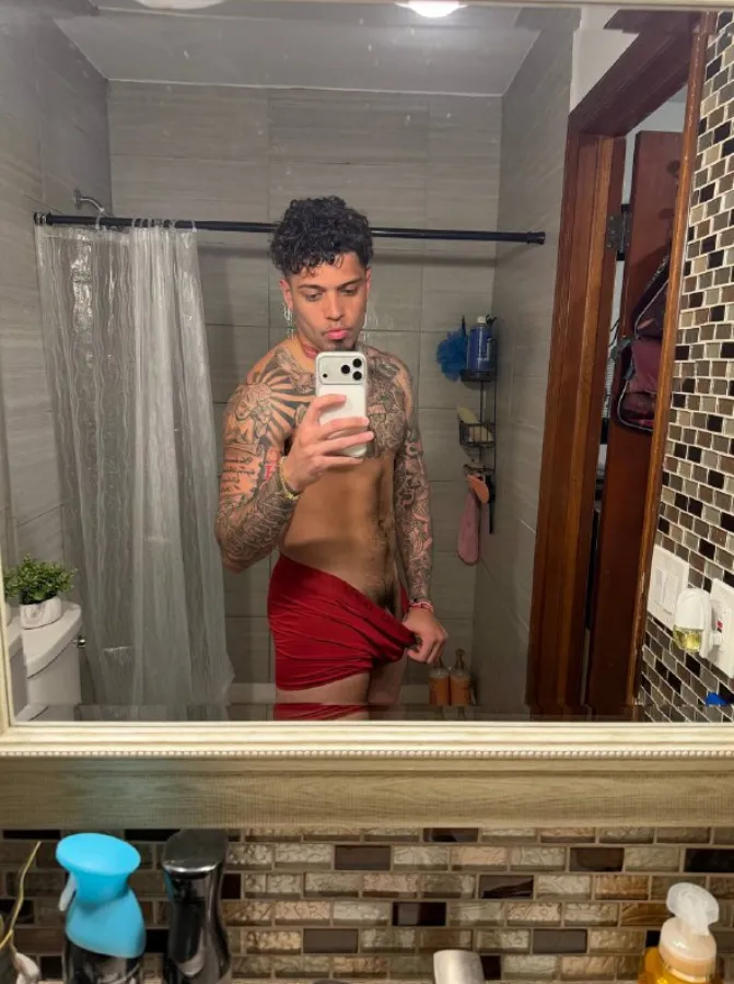 mirror caught me like this