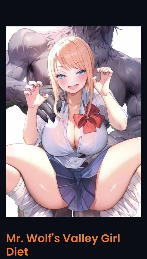 Mr. Wolf's Valley Girl Diet - Anyone know of other pornwhas that have a similar art style?