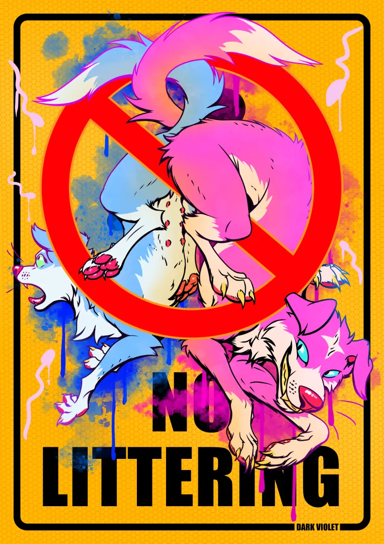 ~~No~~ Littering! (dark_violet) [MF]