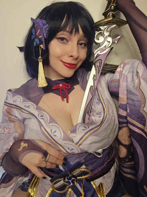 Raiden Shogun from Genshin Impact by me (Yummy_Girl)