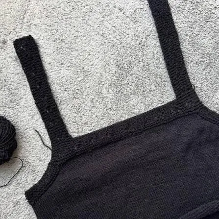 Self drafted tank :) help me decide to overdye yarn or not!