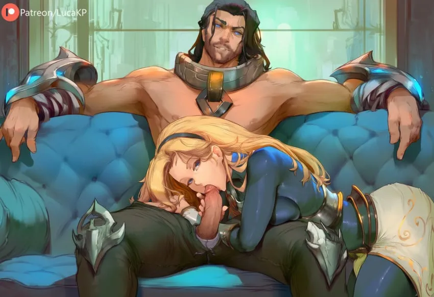 She can act up, at the end of the day, this is where her place is