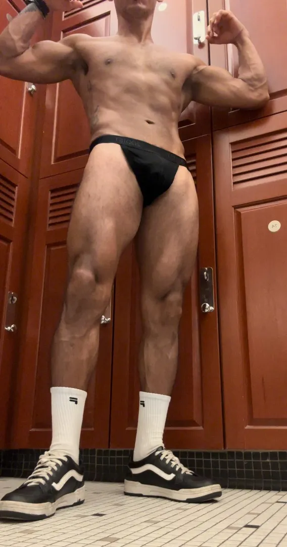 Showing off my gym progress