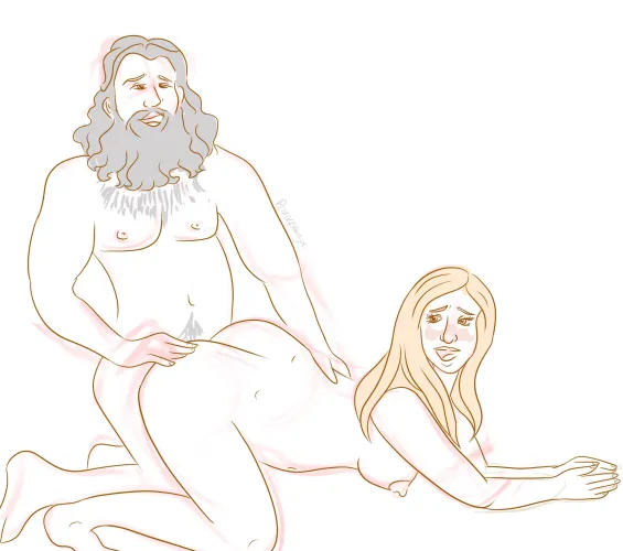 Sketch of Robert x Catelyn