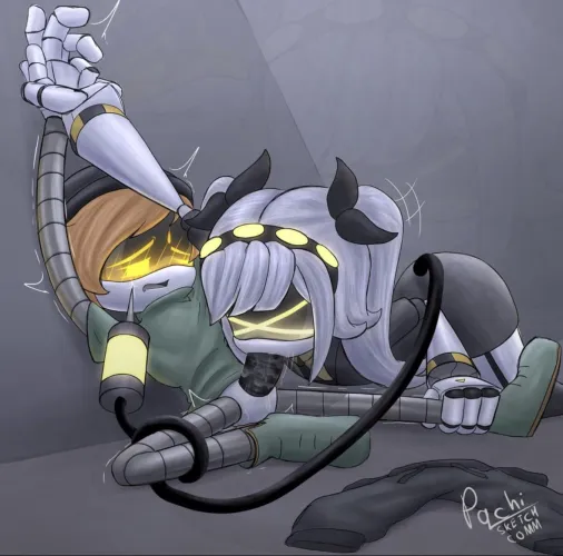 Someone’s hungry, no way outta this one 