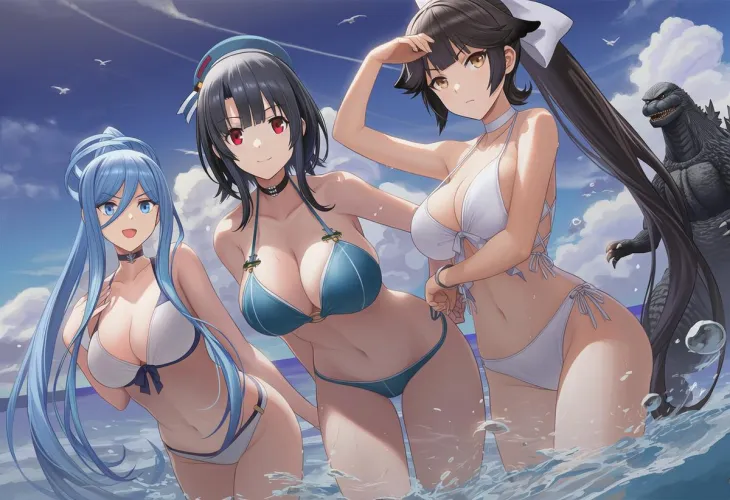 Takao from Azur Lane...Takao from Kantai Collection...and Takao from Arpeggio of Blue Steel......so I hope you like Takaos
