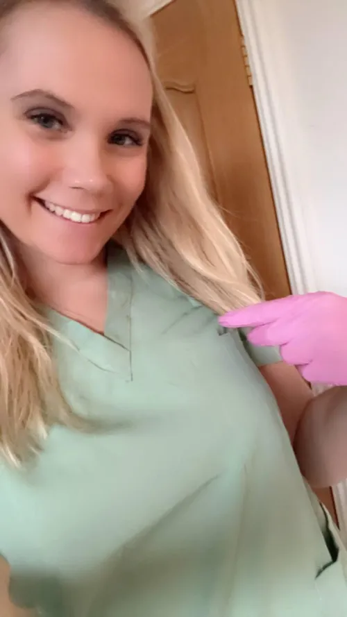 Temperature rising? Must be this nurse's charm