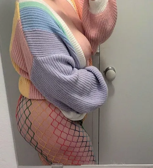 There's no pot of gold at the end of my rainbow but there's something much more fun