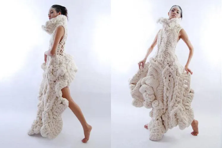 This is the very first thing I’ve knitted. Never touched knitting needles before this. What do you think?