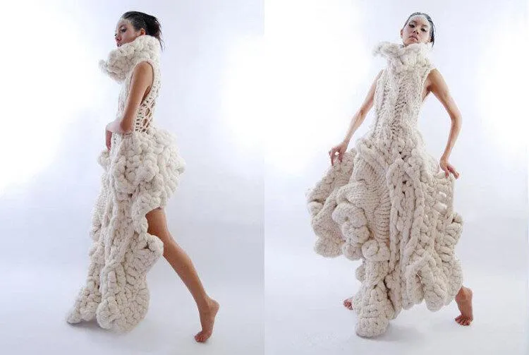 This is the very first thing I’ve knitted. Never touched knitting needles before this. What do you think?