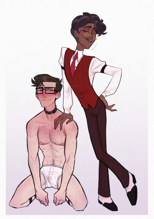 Vincent is having a good time