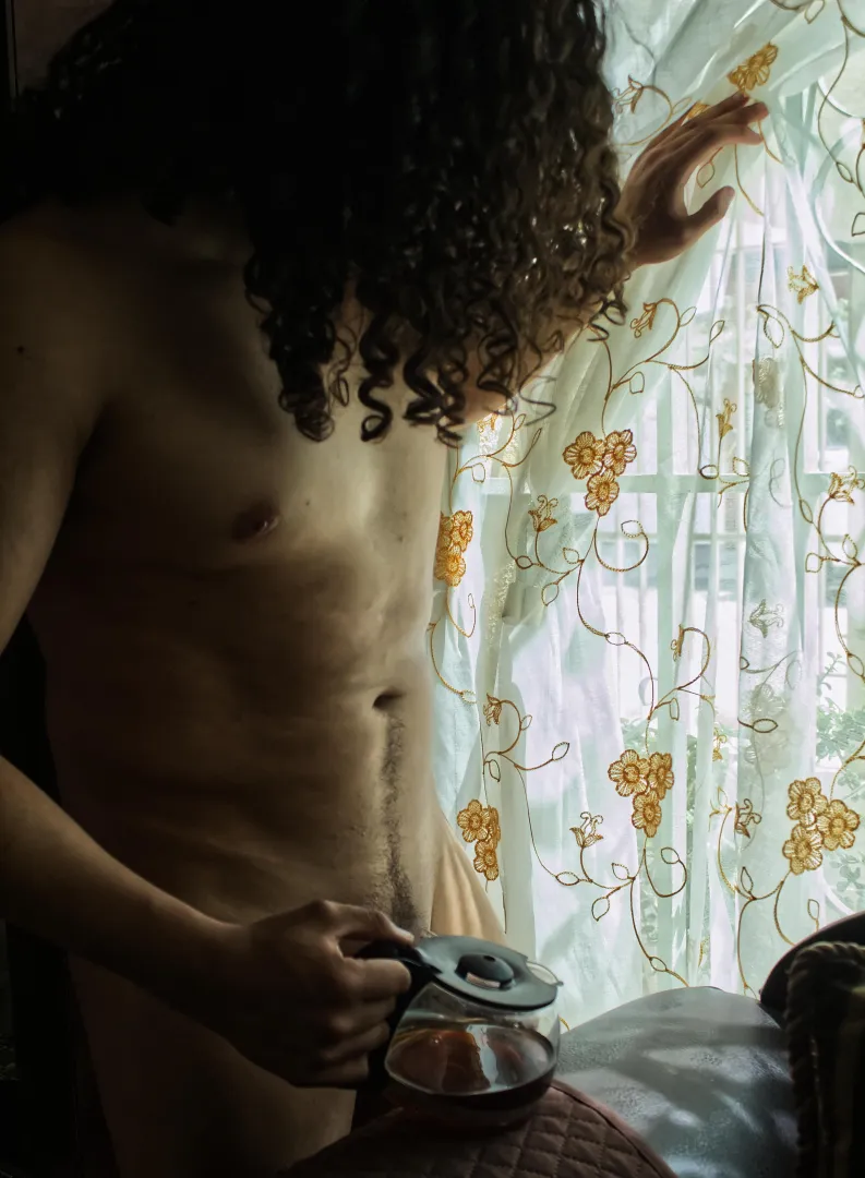 Who is interrupting my morning coffee? [M]