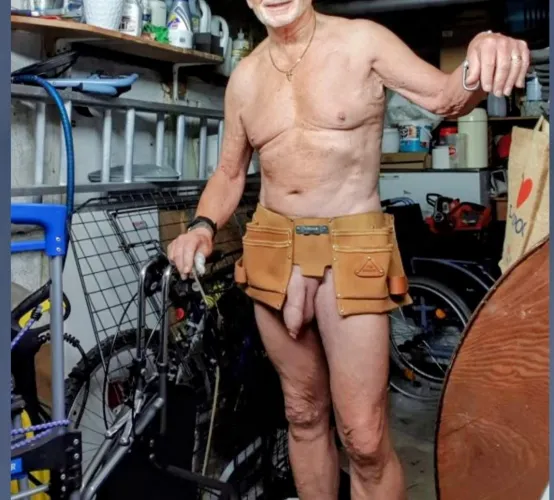 Working in the tool shed