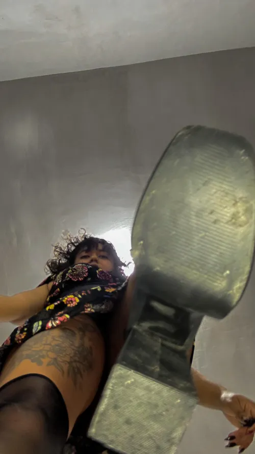 Your place is under my boots... this would be your wonderful panorama