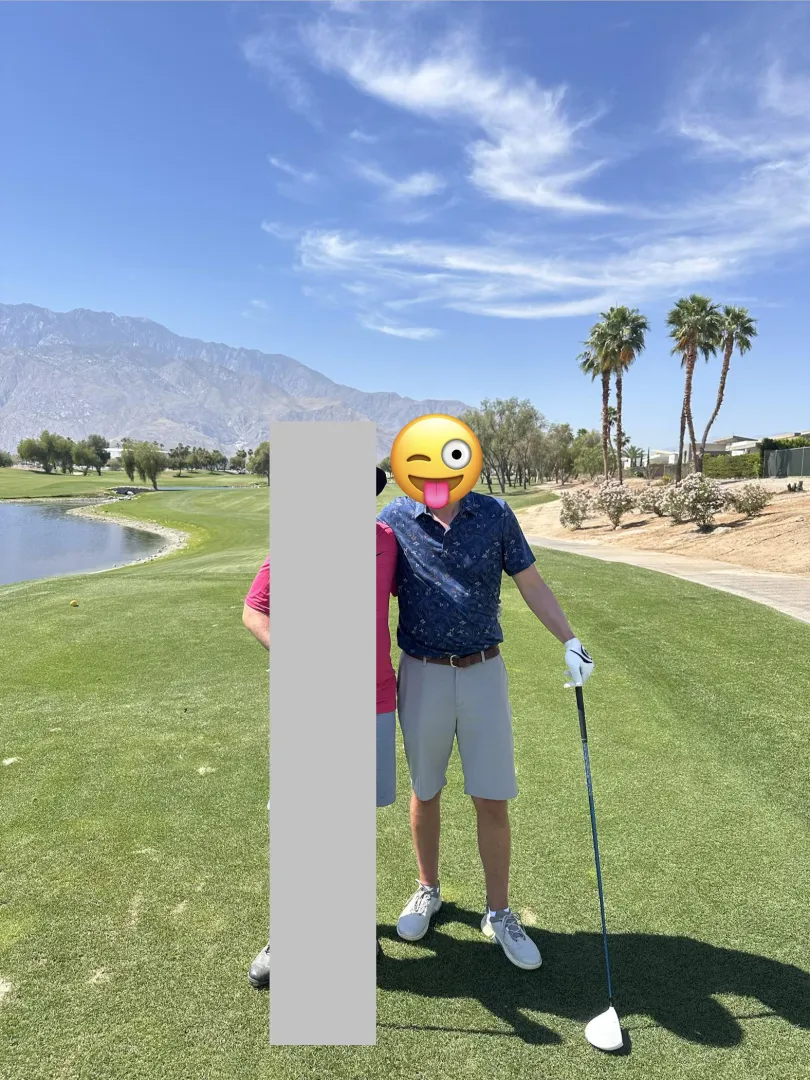 (37) Took a week off to golf, now Daddy is ready to drain losers again!