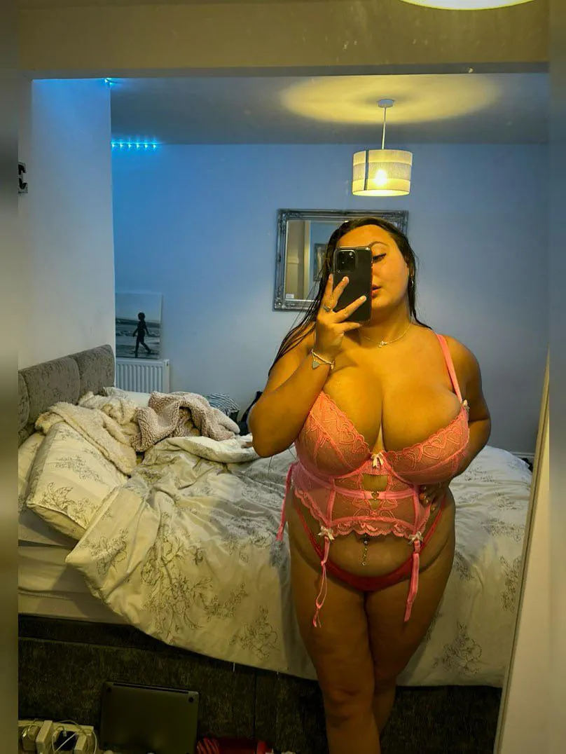 A friend said my chubby tits are too big and wrong looking. Do guys want needy BBW chubby tits? Y or N