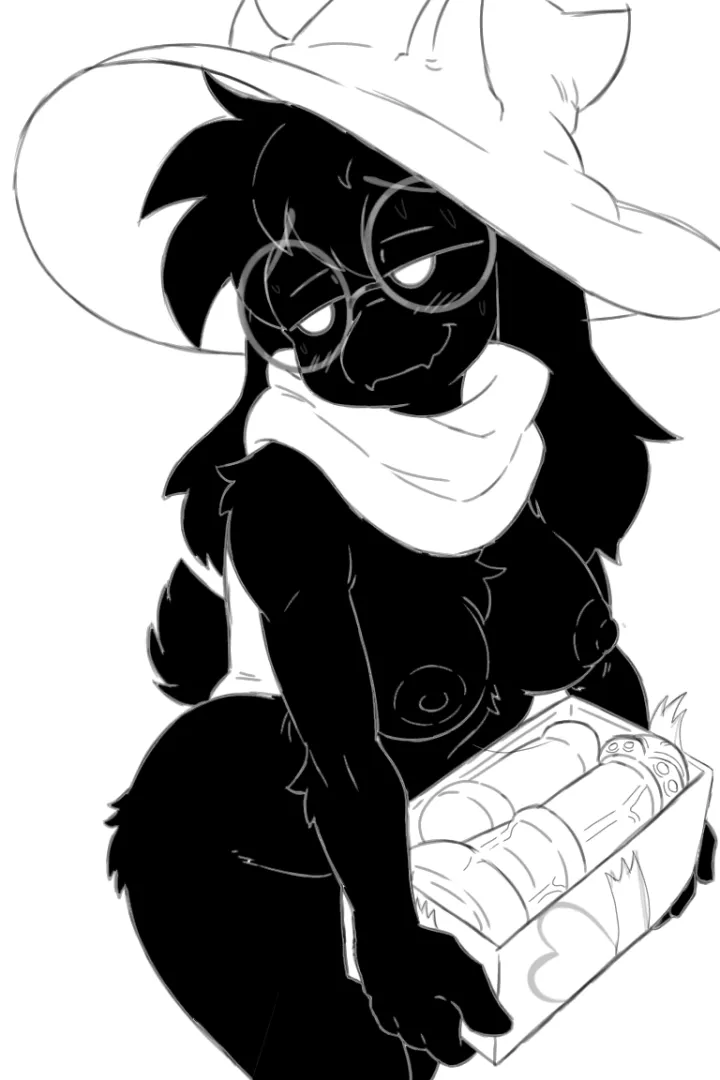 A sedentary butt for a seat