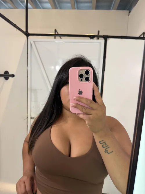 A selfie before training