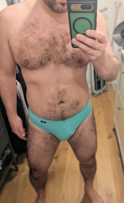 Are these too skimpy for the gym locker room?