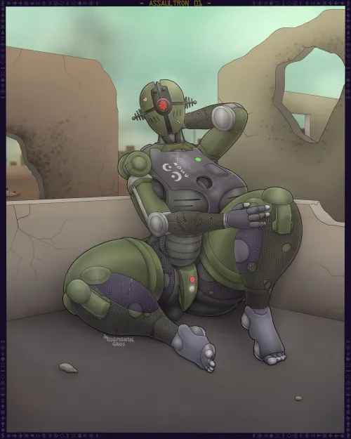 ASSAULTRON by @ElementalEros