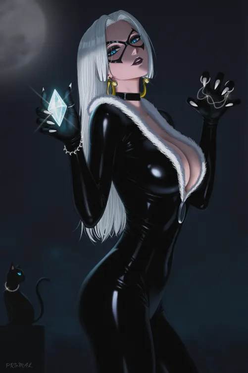 Black Cat Boa Hancock [One Piece]