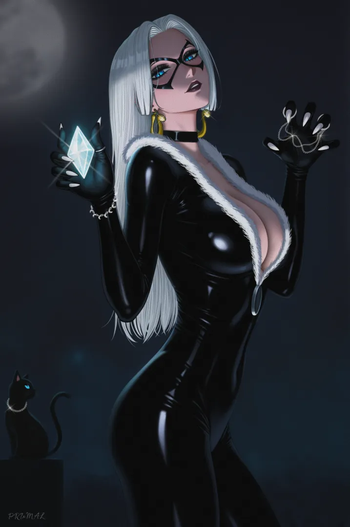 Black Cat Boa Hancock [One Piece]