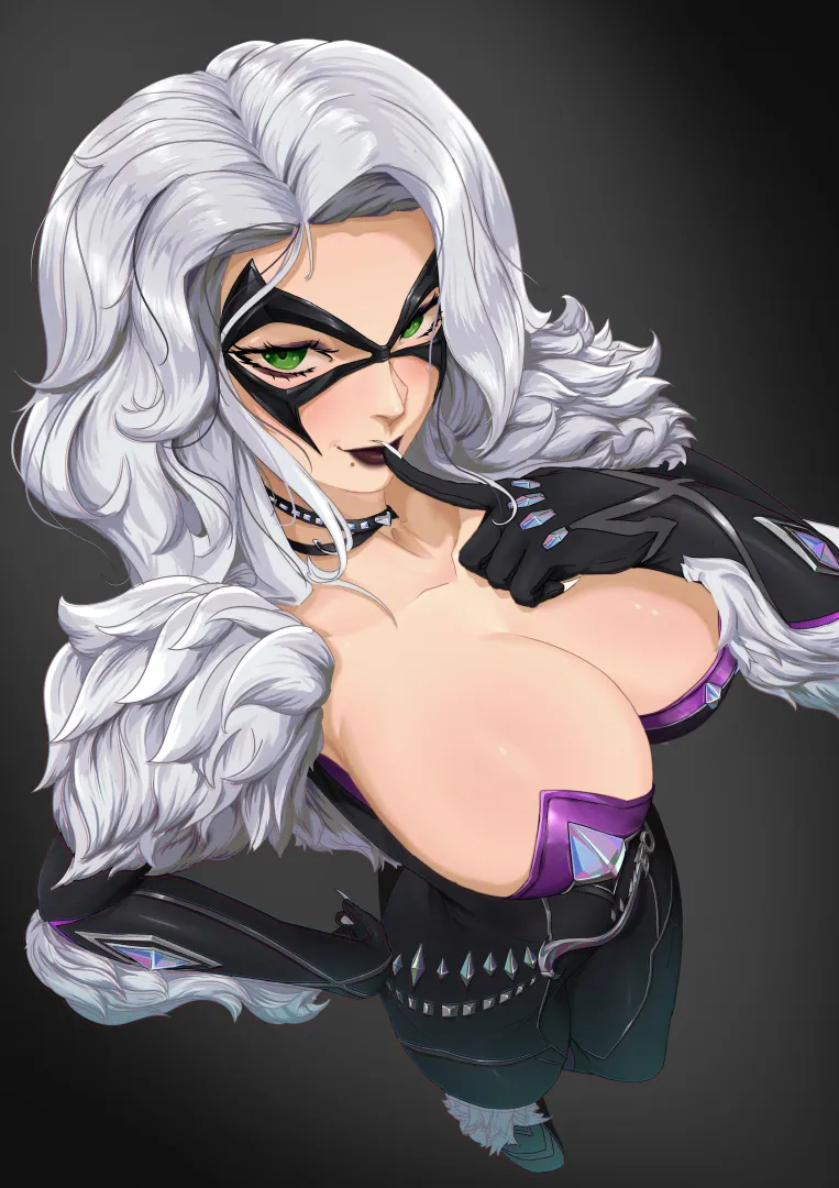 Black cat （@Kaiso_Doodle）