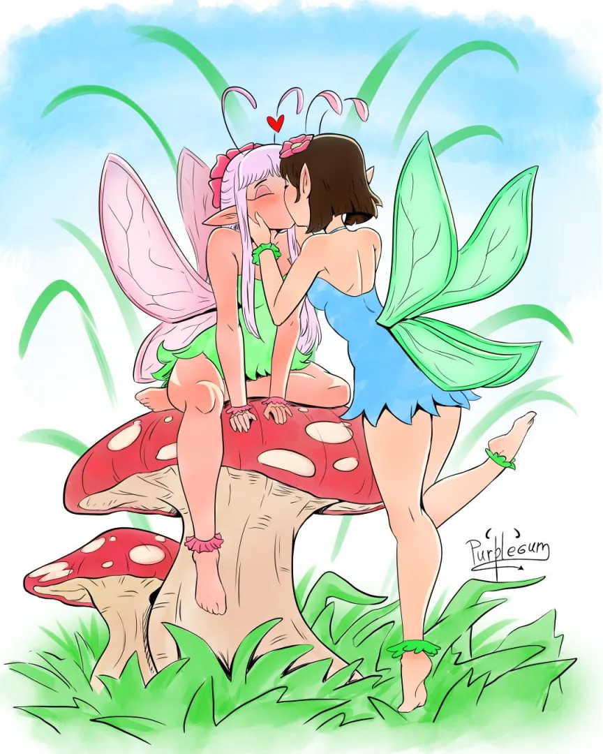 Cute fairies couple (OC)