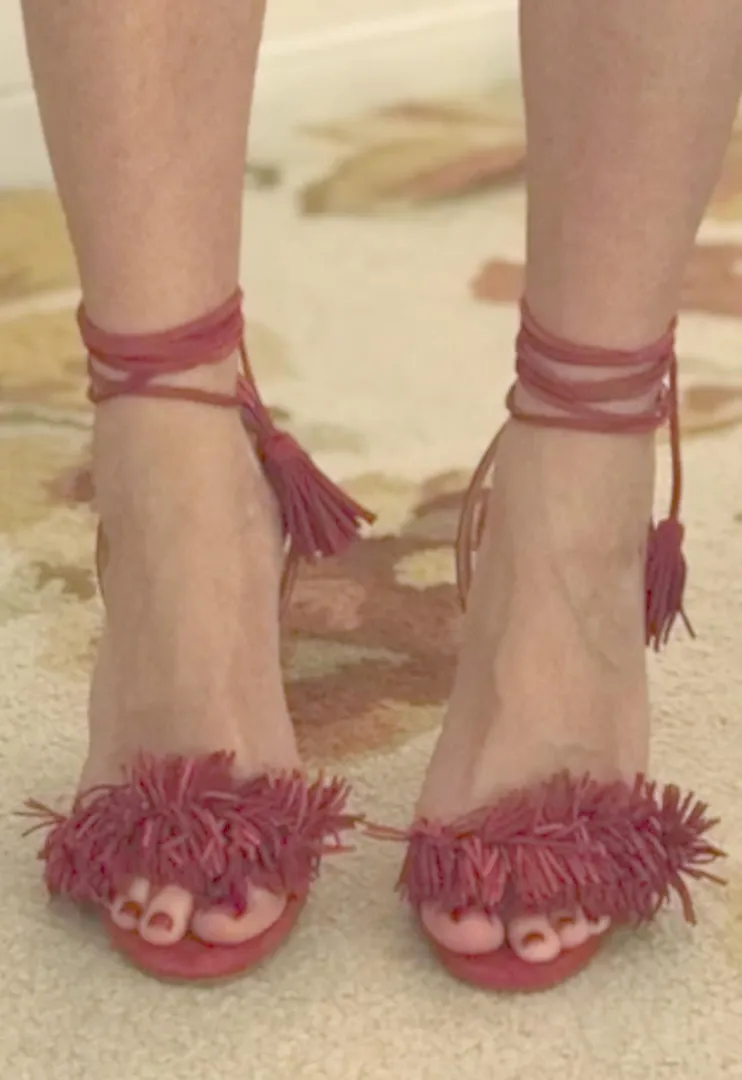 Do what you’d like to my feet in heels. I’ll be watching. 