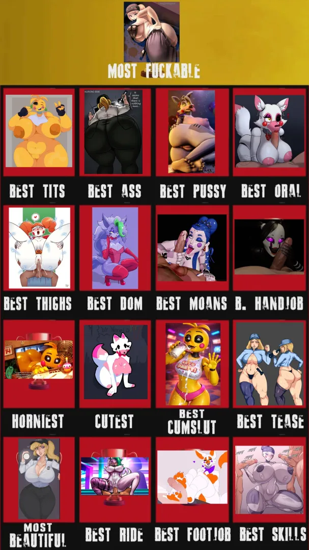 FNAF Girls Categories